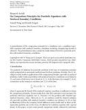 Báo cáo hóa học:   Research Article On Comparison Principles for Parabolic Equations with Nonlocal Boundary Conditions