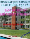 Báo cáo thực tập Nghề xây dựng cầu