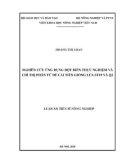 Luận án Tiến sĩ Nông nghiệp: Nghiên cứu ứng dụng đột biến thực nghiệm và chỉ thị phân tử để cải tiến giống lúa ST19 và Q2