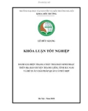 Khoá luận tốt nghiệp: Đánh giá hiện trạng chất thải rắn sinh hoạt trên địa bàn huyện Thanh Liêm, tỉnh Hà Nam và đề xuất giải pháp quản lý phù hợp