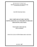 Tóm tắt Luận án Tiến sĩ Khoa học giáo dục: Phát triển đội ngũ hiệu trưởng trường mầm non các tỉnh miền núi phía Bắc theo hướng chuẩn hóa