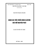 Luận án tiến sĩ Y học: Đánh giá tiến triển bệnh glôcôm góc mở nguyên phát