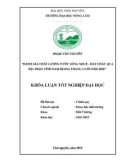 Khóa luận tốt nghiệp: Đánh giá chất lượng nước sông Nhuệ Đáy chảy qua tỉnh Nam Định 6 tháng cuối năm 2018
