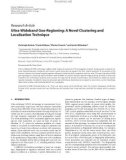 Báo cáo hóa học:    Research Article Ultra-Wideband Geo-Regioning: A Novel Clustering and Localization Technique