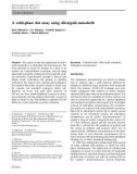 Báo cáo hóa học:  A solid-phase dot assay using silica/gold nanoshells