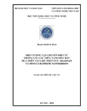 Luận án Tiến sĩ Vật lý: Hiện tượng vận chuyển điện tử trong các cấu trúc nano bán dẫn dựa trên vật liệu phân cực AlGaN/GaN và Penta-Graphene nanoribbon