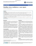 Báo cáo y học: Maxillary sinus textiloma: a case report