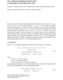 ON A SHOCK PROBLEM INVOLVING A NONLINEAR VISCOELASTIC BAR NGUYEN THANH LONG, ALAIN PHAM NGOC DINH,