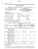 Đề thi kết thúc học phần học kì 3 môn Thẩm định tín dụng năm 2023-2024 có đáp án - Trường ĐH Văn Lang