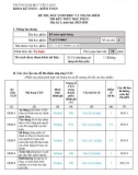 Đề thi kết thúc học phần học kì 3 môn Kế toán ngân hàng năm 2023-2024 có đáp án - Trường ĐH Văn Lang