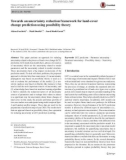 Towards an uncertainty reduction framework for land-cover change prediction using possibility theory