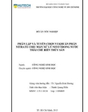 Đồ án tốt nghiệp: Phân lập và tuyển chọn vi khuẩn phản nitrate chịu mặn xử lý nitơ trong nước thải chế biến thủy sản