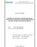 Đồ án tốt nghiệp: Nghiên cứu bảo quản Thanh long ruột trắng sau thu hoạch bằng màng gelatin kết hợp với một số chất có khả năng kháng khuẩn