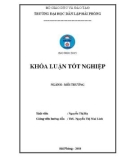 Khóa luận tốt nghiệp Môi trường: Đánh giá hiện trạng sử dụng và quản lý các nguồn tài nguyên ven biển xã Đông Hưng, huyện Tiên Lãng Hải Phòng