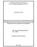 Summary of doctoral thesis: Researching change of sound velocity and complete sampling process to determine sound velocity in the seawater of Tonkin Gulf in Vietnam for exploit effectively of hydroacoustics equipment