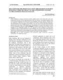 Solutions for the front elevation arrangement of public buildings under the impact of air conditioning systems at the center of Thai Nguyen city