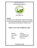 Khóa luận tốt nghiệp: Ứng dụng công nghệ tin học và máy toàn đạc điện tử thành lập mảnh bản đồ địa chính số 57 tỉ lệ 1/1000 tại xã Đắk Sắk, huyện Đắk Mil, tỉnh Đắk Nông