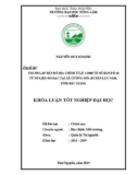 Khóa luận tốt nghiệp: Thành lập bản đồ địa chính tỉ lệ 1: 1000 tờ bản đồ số 46 từ số liệu đo đạc tại xã Cương Sơn, huyện Lục Nam, tỉnh Bắc Giang