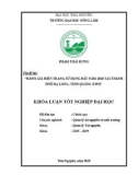 Khóa luận tốt nghiệp: Đánh giá hiện trạng sử dụng đất năm 2018 tại thành phố Hạ Long, tỉnh Quảng Ninh