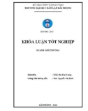 Khóa luận tốt nghiệp Kỹ thuật môi trường: Đánh giá hiện trạng quản lý chất thải tại khu công nghiệp Nomura Hải Phòng