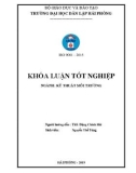 Khóa luận tốt nghiệp Kỹ thuật môi trường: Làm sạch dầu mỡ trên bề mặt kim loại bằng phương pháp điện hóa