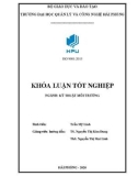 Khóa luận tốt nghiệp Kỹ thuật môi trường: Nghiên cứu những tác động đến môi trường của loại hình sản xuất chi tiết phụ tùng xe máy và đề xuất biện pháp giảm thiểu ô nhiễm