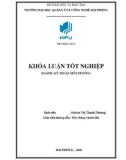 Khóa luận tốt nghiệp Kỹ thuật môi trường: Nghiên cứu những tác động đến môi trường của nhà máy sản xuất sơn và đề xuất các biện pháp xử lý