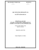 Tóm tắt Luận văn Thạc sĩ Quản lý công: Tổ chức và hoạt động chính quyền xã (nghiên cứu huyện Ea Kar, tỉnh Đắk Lắk)