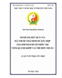 Luận văn Thạc sĩ Y học: Đánh giá kết quả của bài thuốc Thái Bình HV kết hợp xoa bóp bấm huyệt điều trị viêm quanh khớp vai thể đơn thuần