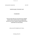 Khóa luận tốt nghiệp Bác sĩ y khoa: Khảo sát mối liên quan giữa nồng độ NT-proBNP huyết tương và mức độ nặng của bệnh nhân đợt mất bù cấp suy tim mạn tại Bệnh viện Đa khoa Thành phố Cần Thơ năm 2021