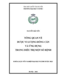 Khóa luận tốt nghiệp: Tổng quan về dược Vi lượng đồng căn và ứng dụng trong điều trị một số bệnh