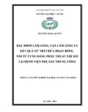 Khóa luận tốt nghiệp: Đặc điểm lâm sàng, cận lâm sàng và kết quả xử trí chửa đoạn bóng vòi tử cung bằng phẫu thuật nội soi tại Bệnh viện Phụ sản Trung ương