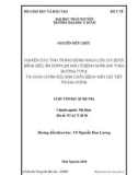 Luận văn Tốt nghiệp Bác sĩ nội trú: Nghiên cứu tình trạng động mạch lớn chi dưới ở bệnh nhân đái tháo đường týp 2 tại khoa Chăm sóc bàn chân - bệnh viện Nội tiết Trung Ương