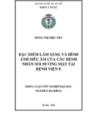 Khóa luận tốt nghiệp ngành Dược học: Đặc điểm lâm sàng và hình ảnh siêu âm sỏi đường mật của các bệnh nhân sỏi đường mật tại Bệnh viện E