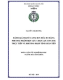 Khóa luận tốt nghiệp ngành Bác sĩ Đa khoa: Đánh giá trị số canxi ion hóa đo bằng phương pháp điện cực chọn lọc ion (ISE) trực tiếp và phương pháp tính gián tiếp
