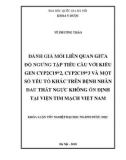 Khóa luận tốt nghiệp ngành Dược học: Đánh giá mối liên quan giữa độ ngưng tập tiểu cầu với kiểu gen CYP2C19*2, CYP2C19*3 và một số yếu tố khác trên bệnh nhân đau thắt ngực không ổn định tại Viện Tim mạch Việt Nam