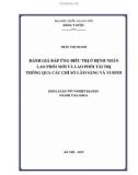 Khóa luận tốt nghiệp ngành Y đa khoa: Đánh giá đáp ứng điều trị ở bệnh nhân lao phổi mới và lao phổi tái trị thông qua các chỉ số lâm sàng và vi sinh