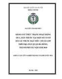 Khóa luận tốt nghiệp đại học ngành Dược học: Khảo sát thực trạng hoạt động mua bán thuốc tại một số cơ sở bán lẻ thuốc đạt tiêu chuẩn GPP trên địa bàn Quận Hà Đông, thành phố Hà Nội năm 2019