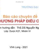 Bài thuyết trình Các phương pháp điều chế keo