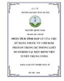 Khóa luận tốt nghiệp Dược sĩ: Phân tích tính hợp lý của việc sử dụng thuốc ức chế bơm proton trong dự phòng loét do stress tại một bệnh viện tuyến trung ương