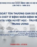 Tầm soát tổn thương gan do điều trị hóa chất ở bệnh nhân bệnh máu ác tính tại Viện huyết học - truyền máu trung ương