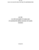 Kỷ yếu các đề tài nghiên cứu khoa học của hệ truyền thông giáo dục sức khỏe năm 2013