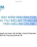 Đề tài nghiên cứu: Đặc điểm hình ảnh của ung thư biểu mô tế bào gan trên siêu âm cản âm