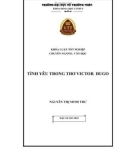Khóa luận tốt nghiệp Văn học: Tình yêu trong thơ Victor Hugo