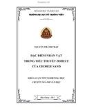 Khóa luận tốt nghiệp Văn học: Đặc điểm nhân vật trong tiểu thuyết Horece của George Sand