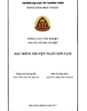 Khóa luận tốt nghiệp Văn học: Đặc điểm truyện ngắn Sơn Nam