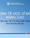 Bài giảng Kinh tế học vĩ mô nâng cao: Chương 1 - GVC.TS. Đào Quyết Thắng