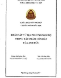 Khóa luận tốt nghiệp Văn học: Khảo sát từ địa phương Nam bộ trong tác phẩm Hòn đất của Anh Đức