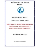 Khoá luận tốt nghiệp: Hiện trạng và hướng phát triển làng nghề sơn mài Tương Bình Hiệp – Bình Dương từ năm 1986 đến nay