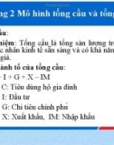 Bài giảng Kinh tế học vĩ mô nâng cao: Chương 2 - GVC.TS. Đào Quyết Thắng